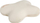Jastëk ortopedik QMED Slim Pillow, memory foam, ergonomik, ngjyrë krem