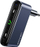 Marrës audio Bluetooth për makinë USAMS 3.5DC, AUX 3.5 mm, USB C, blu i errët