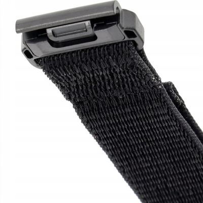 Rrip ore FIXED Nylon Strap për Garmin QuickFit 22mm, najlon, i zi