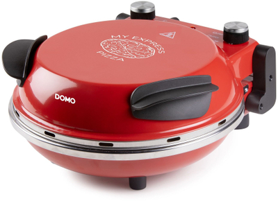 Furrë elektrike për pizza DOMO DO9284PZ Pizzabacker, 32cm, 400°C, e kuqe