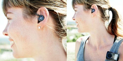 Dëgjuese MEE audio M6, të zeza