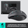 Mouse pa tela Logitech M705 Marathon, USB, ergonomik, gri