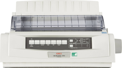 Матричен печатач OKI ML5590eco, 24 пин, 473 cps, сив