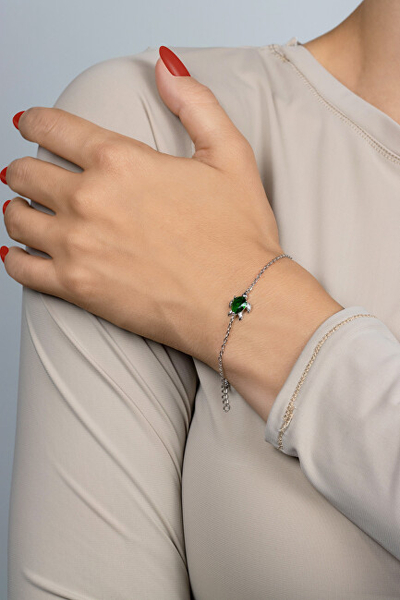 Byzylyk për femra Brilio Silver Turtle BRC122WG, i argjendtë