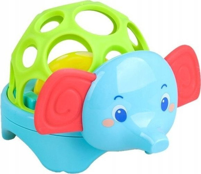 Lodër zhurmuese me unazë për dhëmbë Meibeile Animal Ball Gym, me drita edhe tinguj, shumëngjyrëshe