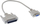 Kabllo serial InLine DB9F në DB25M, 0.33m, bezhë