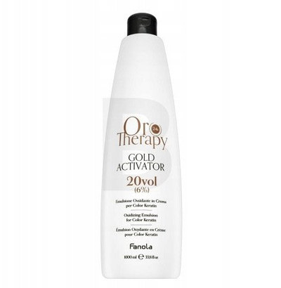 Oksidues flokësh Fanola Gold Therapy Gold Activator, 6%, 1000ml