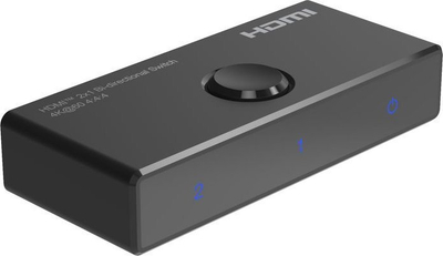 Switch HDMI Microconnect MC-HDMISWITCH-4K-MINI, 4K, 2 porta, i zi