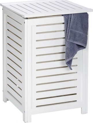 Shportë rrobash Wenko Oslo 21857100, druri, 65x45x45 cm, kafe