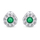 Vathё Brilio Silver Flowers EA331WG