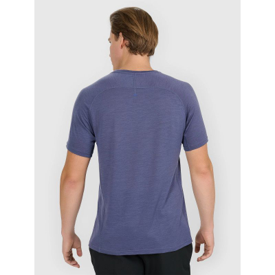 Bluzë trekking për burra 4F TFTSM1526, lesh Merino, blu e errët navy