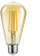 Llambë LED Visional ST64, 10W, 1100lm 3000K, E27, ngjyrë amber