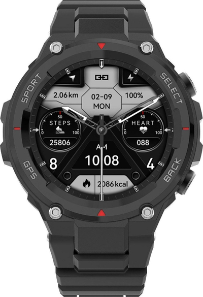 Smartwatch DT NO.1 DT5 Sport, ekran 1.45\", IP68, i zi