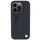 Mbulesë telefoni BMW Hot Stamp, për iPhone 15 Pro Max 6.7", lëkurë, e zezë