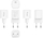 Karikues muri LevelOne Equip 245530, 1 portë USB C, 20W PD, i bardhë, paketim 25 copë