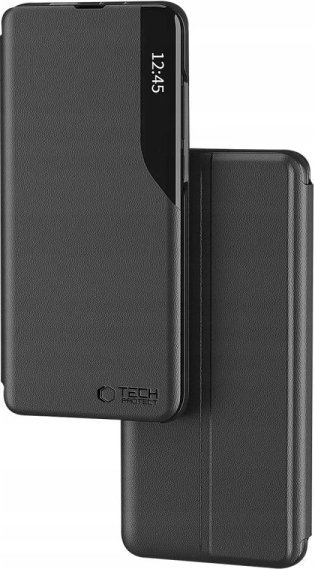 Këllëf Tech-Protect Smart View për Samsung Galaxy A36 5G, funksion dritare, funksion qëndrimi, i zi