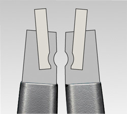 Darë për seger të brendshëm Knipex 48 11 J2, 180mm, me maje të drejta, e kuqe