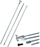 Uziom pionowy kompletny ocynkowany 2m 4xM8/16 41.2 OC (94102001)
