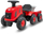 Lodër traktor ride-on Baby Mix Benny, me rimorkio, i kuq