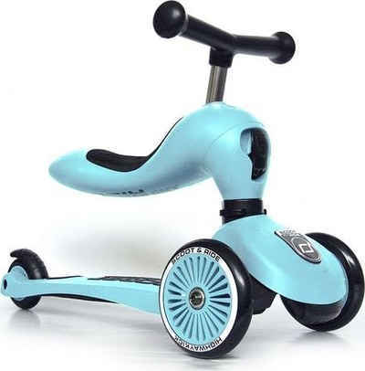 Trotinet dhe skuter ScootAndRide (96352) 2in1, 1-5 vjet Boronicë 