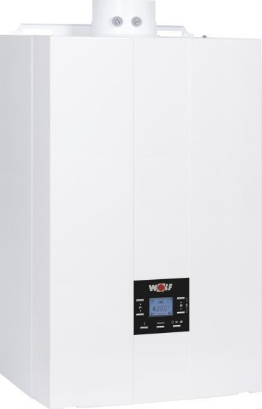 Kaldajë kondensimi Wolf FGB 28, 28 kW, depozitë 120L, e bardhë