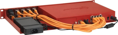 Kit montimi në raft Rackmount IT RMWGT7I, 1U, për WatchGuard T80 T85, i kuq