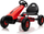 Go kart me pedale për kalamoj G208, sedilje që rregullohet, fren me dorë, i kuq