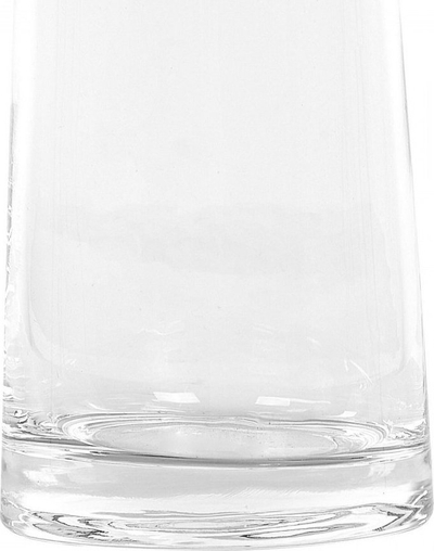 Vazo qelqi Beliani MANNA, 26 cm, transparente, për zbukurim