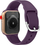 Rrip silikoni APS për Apple Watch 8, 41 40 38mm, i kuq
