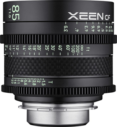Objektiv kinemaje XEEN CF 85mm T1.5, Sony E, Full Frame, i zi
