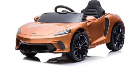 Makinë elektrike për kalamaj McLaren GT, 12V, me pult, ngjyrë e artë metalike