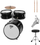 Set daullesh për fëmijë V-TONE VD Junior, akustike, e zezë