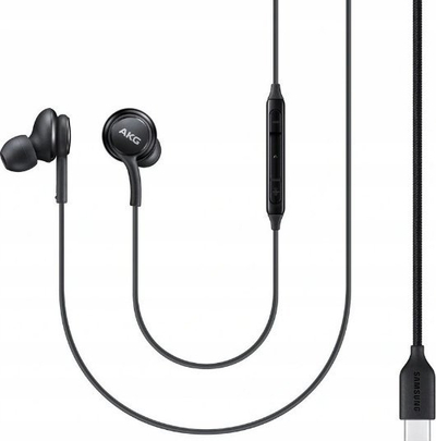 Kufje me kabllo AKG EO-IG955, USB-C, me mikrofon, të zeza