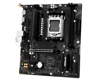 Pllakë amë ASRock A620AM-X WiFi, Socket AM5, DDR5, e zezë