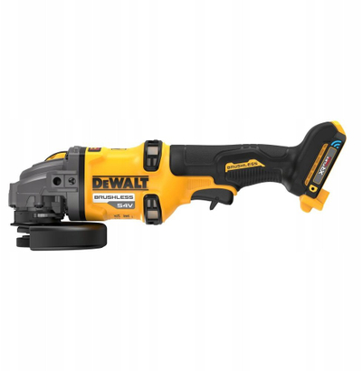 Mulli këndor DeWalt DCG418 XR Flexvolt, 54V, 125mm, i verdhë