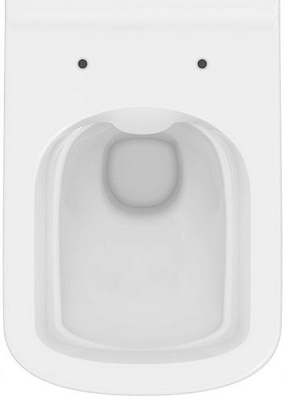 WC ѕиден Cersanit City Square, rimless, CleanOn, бел