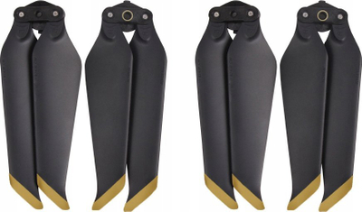 Helika droni SunnyLife 8743F për DJI Mavic 2 Pro Zoom, set 4 copë, e zezë gold