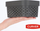 Kuti organizimi Curver Container Box Openwork, 1.4L, gri