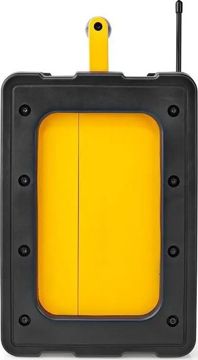 Radio pune Nedis RDFM3100YW, FM Bluetooth, 5W, e verdhë e zezë
