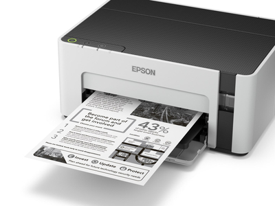 Printer inkjet Epson EcoTank M1100, mono, A4, USB, i bardhë