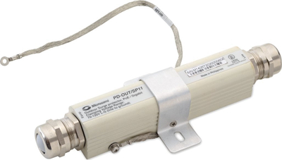 Mbrojtës rrufeje PoE Microchip PD OUT SP11, 1 port, për ambiente të jashtme, bezhë