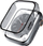 Mbulesë Crong Hybrid për Apple Watch, 41mm, me xham mbrojtës, transparente