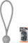 Set litarë elastikë Bradas Bungee Cord Ball, 20 cm, 10 copë, gri