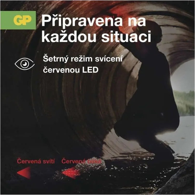 Llambë pune GP Batteries Discovery Work CHW53, LED, e rikarikueshme