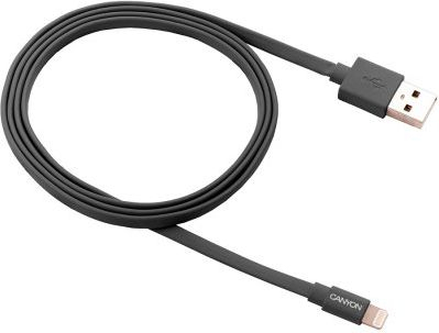 Кабел Лајтнинг Canyon CNS-MFIC2DG, 0.96m, MFi, темно сива
