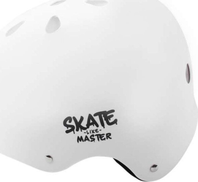 Helmetë për kalamaj MASTER Fuel S, 54-56 cm, 11 vrima ajrimi, e bardhë