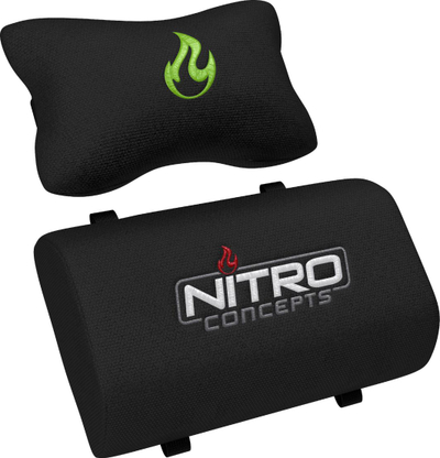 Karrige gaming Nitro Concepts S300, material tekstili, ergonomike, jeshile Atomic Green