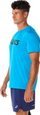 Bluzë sportive Asics Core Top 2011C334, për burra, material poliestër, blu e kaltër