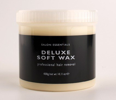 Депилациски восок Salon Essentials Deluxe Soft Wax, кремаст, 400g