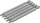 Set bitash Bahco Hexball6 59S h6Ball 2P, 80 100mm, 1/4", gri